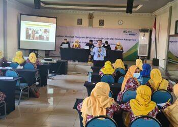 Sosialisasi BPJS Ketenagakerjaan kepada Pengurus IBI Kabupaten Lamongan