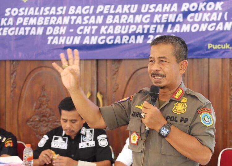 Sosialisasi Rokok Ilegal pada Masyarakat Sebagai Upaya Menekan Peredarannya di Kabupaten Lamongan