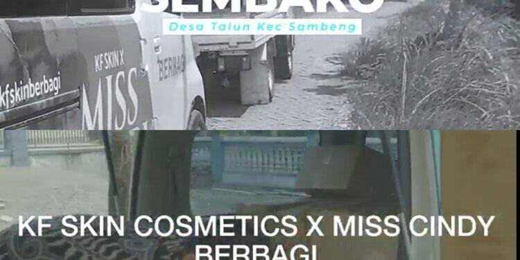 Berikan Ratusan Paket Sembako, Aksi Sosial KF Skin Berbagi