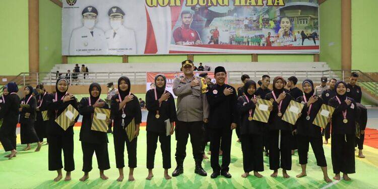 Wakil Bupati Ngawi Tutup Kejuaraan Pencak Silat Kapolres Cup III