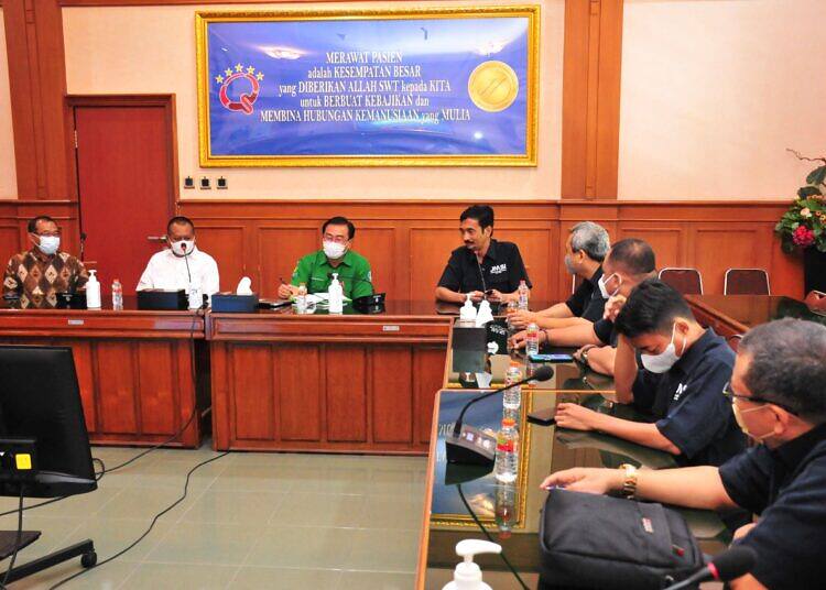 Terima Pengurus JMSI Jatim, Begini Pesan Dirut RSUD Dr Soetomo