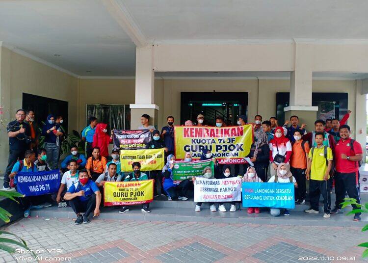 Hearing FHSNK Persoalkan Penerimaan PPPK 71 Guru PJOK di Kabupaten Lamongan