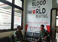 KOMCAD Ikuti Donor Darah dalam Rangka Peringatan Hari Juang TNI-AD Ke-77 Kodim 0731/ Kulonprogo