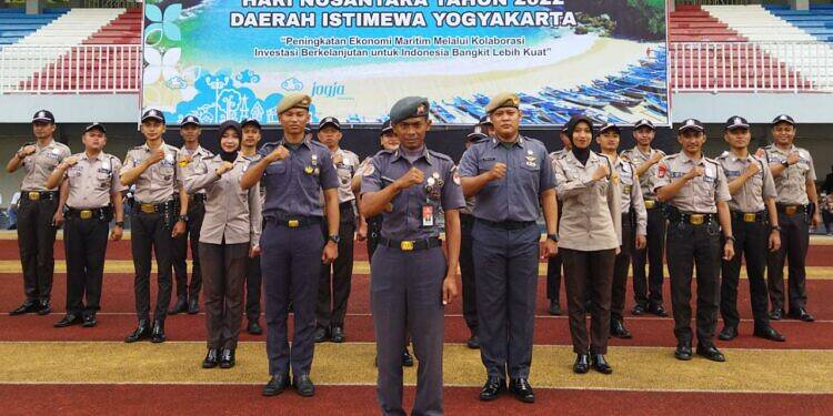PAMSUS Bela Negara ( BHADRIKA ) sebagai Komdukhan FKBN DIY Ikuti Upacara Peringatan Hari Nusantara Tahun 2022 di Tingkat DIY