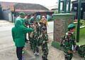 Koramil Mantup di Serbu Siswa-siswi TK Kartika IV-46 Kodim Lamongan