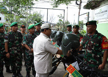 Menhan RI Prabowo : Babinsa Adalah Ujung Tombak Komando Teritorial Mewujudkan Sishankamrata.