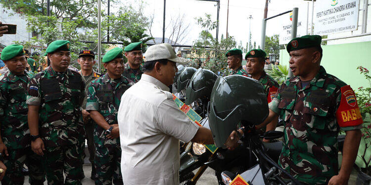 Menhan RI Prabowo : Babinsa Adalah Ujung Tombak Komando Teritorial Mewujudkan Sishankamrata.