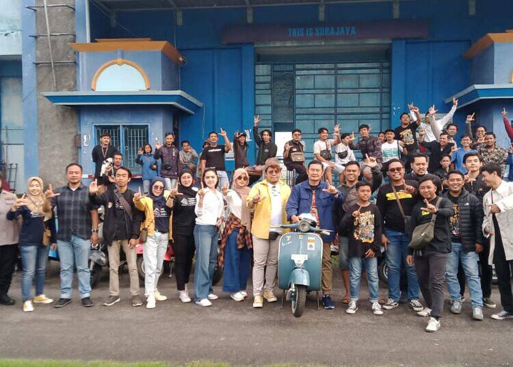 Sunmori Charity Lamongan 2023 !! Bupati Yes Riding Bersama Ratusan Vespa Mania.
