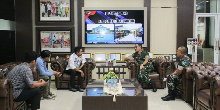 Pangdam XII/Tpr Audiensi Dengan Pengurus Wilayah KAMMI Kalbar.