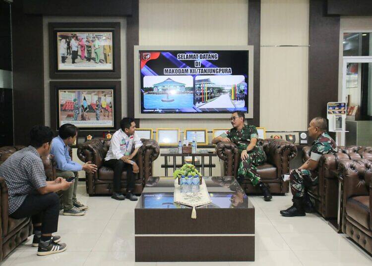 Pangdam XII/Tpr Audiensi Dengan Pengurus Wilayah KAMMI Kalbar.