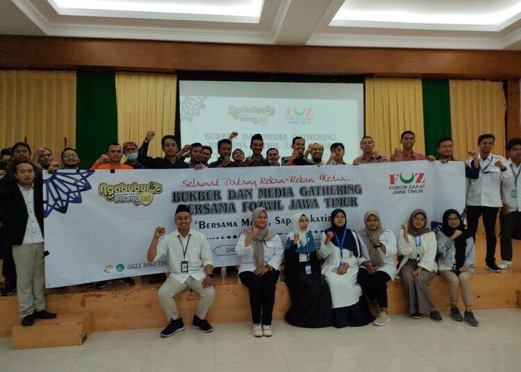 Silaturahmi Lembaga Zakat Se-Jawa Timur dengan Insan Pers Guna Tingkatkan Kolaborasi.