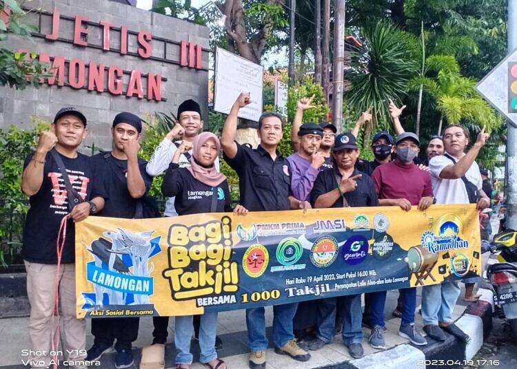 KJL Gandeng Beberapa Organisasi Berbagi Seribu Takjil Gratis 
