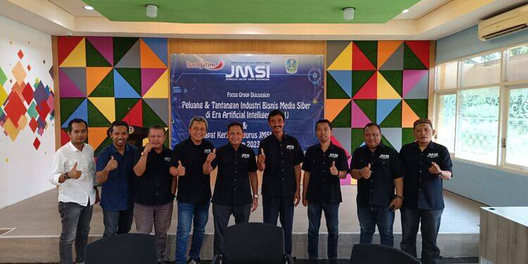 JMSI Jatim Gelar Raker dan FGD Peluang & Tantangan Media Siber di Era AI