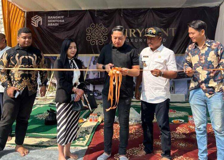 Peletakan Batu Pertama Chrysant LuxLand, Rumah Mewah Murah di Tengah Kota Lamongan.