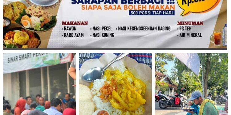 Terinspirasi Yusuf Hamka, Mas Bro M88 Jualan Nasi Seporsi Cuma Rp. 3000 Rupiah.