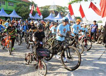 Kerjasama dengan B2W, Lamongan Kampanyekan Bersepeda ke Sekolah.