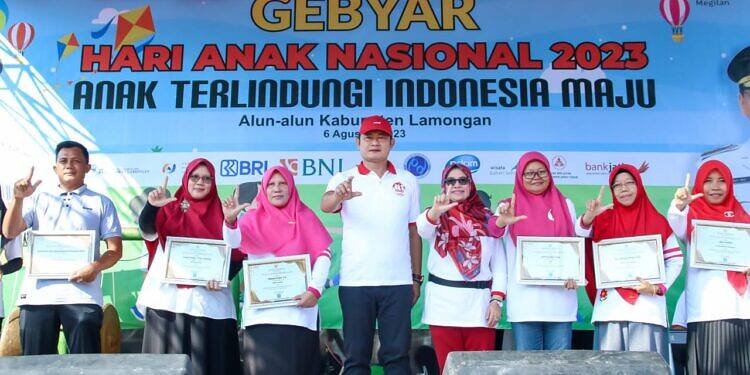 Gebyar Hari Anak Nasional 2023. Kecamatan Brondong 100 Persen Miliki Forum Anak Tingkat Desa/Kelurahan