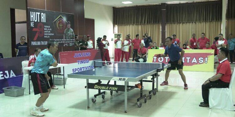 Panglima TNI : Kejuaran Panglima TNI Cup Siapkan Atlet Nasional dan Internasional