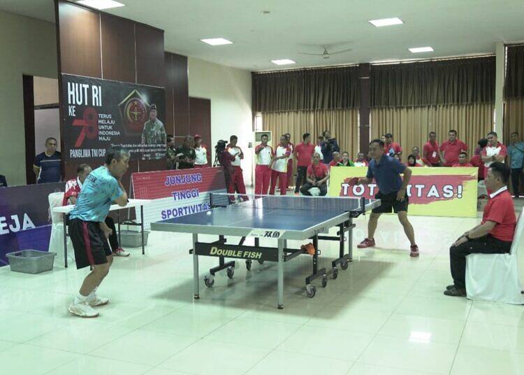 Panglima TNI : Kejuaran Panglima TNI Cup Siapkan Atlet Nasional dan Internasional