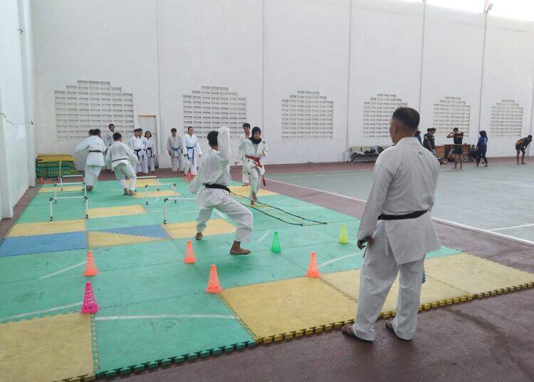 Menuju Porprov Jatim VIII 2023, Lamongan Persiapan Atlet Karate.