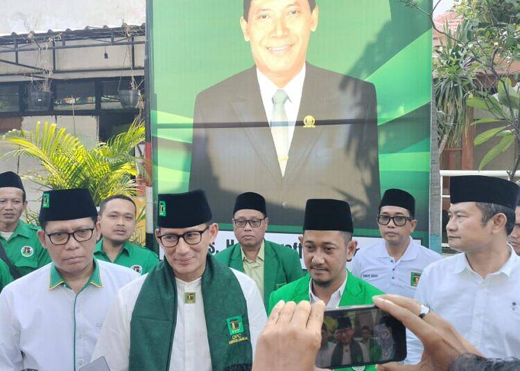 PPP Harus Keren!! Kunjungan Sandiaga Uno di DPC PPP Kabupaten Lamongan.