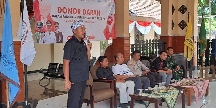 Gelar Bakti Sosial Donor Darah, IPSI bersama Forkompimcam Semarakkan HUT RI ke 78