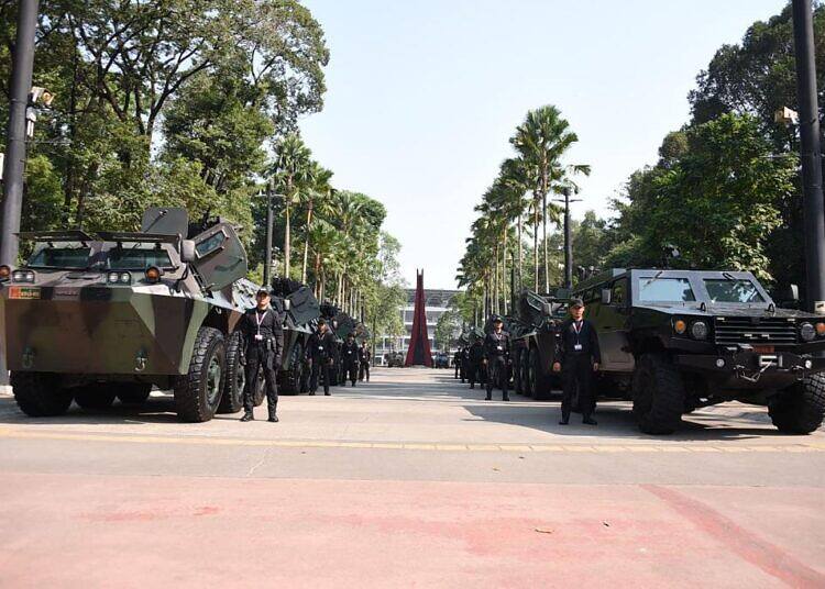 Antisipasi Ancaman Terorisme dan Unjuk Rasa, TNI Maksimalkan Kekuatan Pastikan KTT ke-43 ASEAN Berjalan Lancar