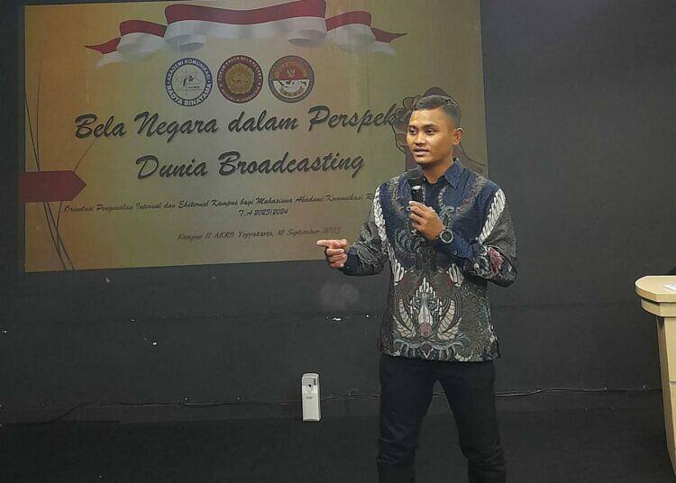 Ajak Mahasiswa Broadcasting Untuk Bela Negara, FKBN DIY Bangun Sinergitas Dengan Kampus AKRB.
