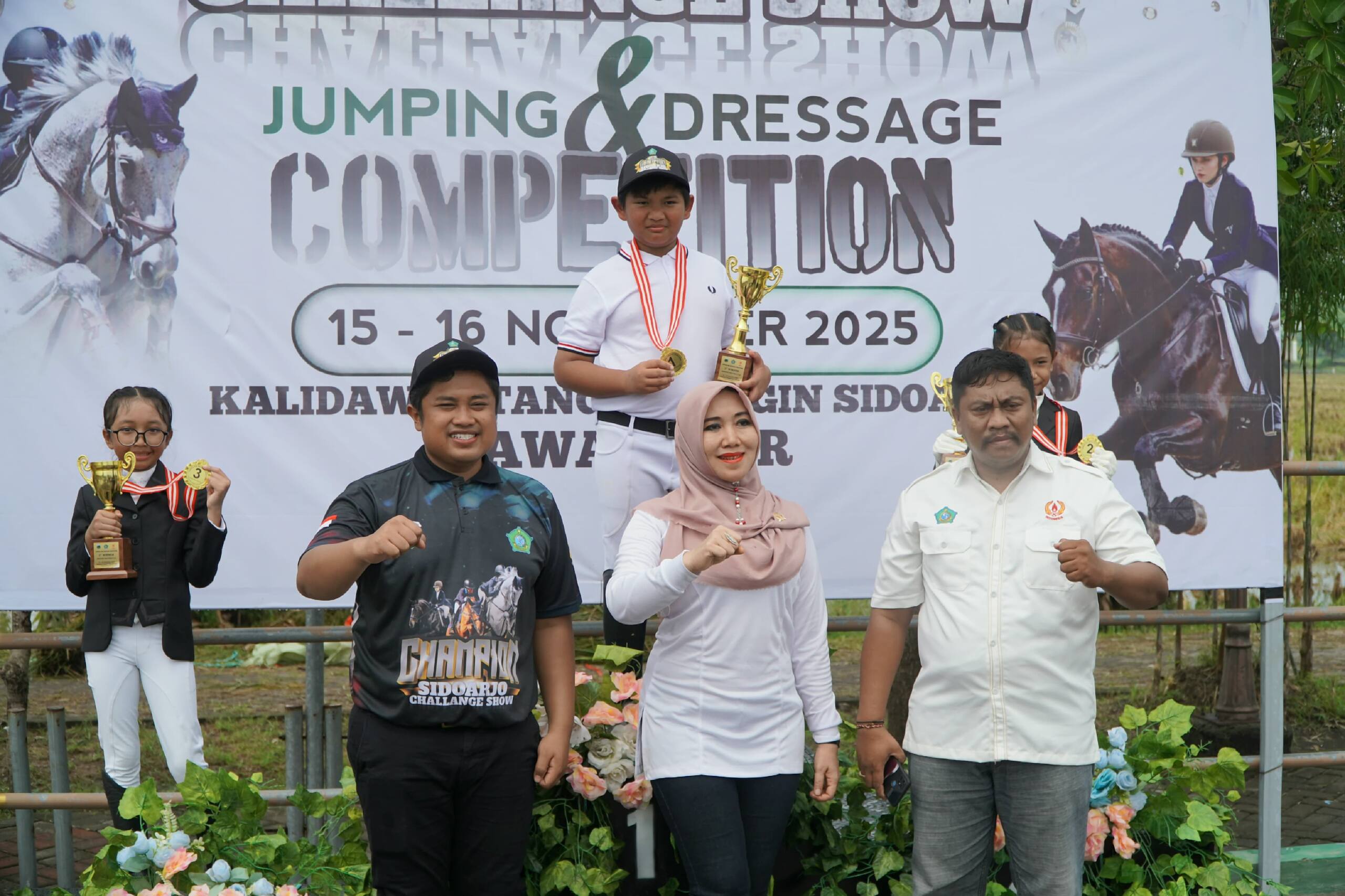 Senator Lia Istifhama Tekankan Pemerataan Akses Berkuda di Ajang CHAMPION Sidoarjo Challenge Show 2025