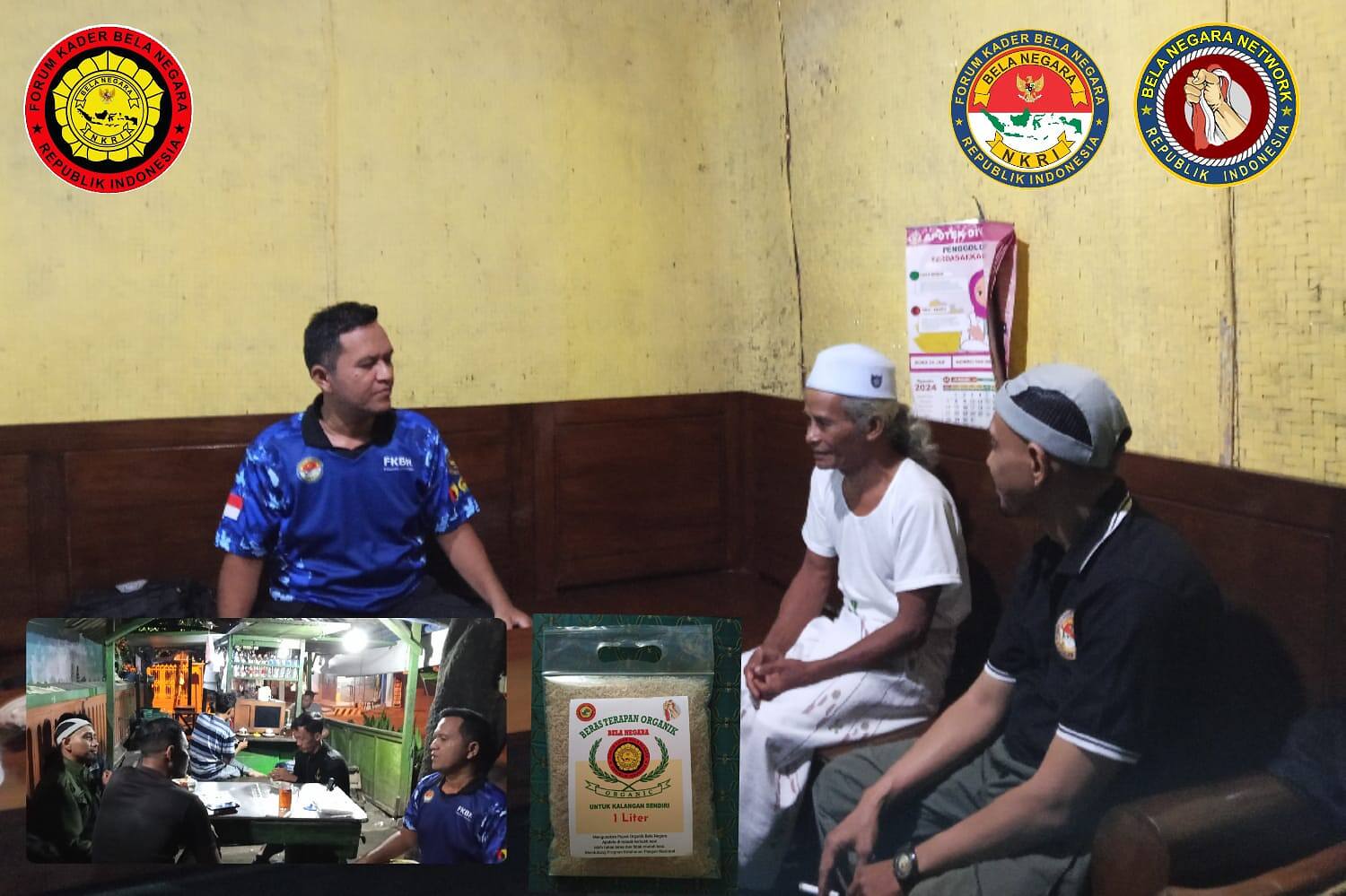 Kunjungan Bakorpus FKBN ke Lamongan, Cek Hasil Terapan Organik Bela Negara