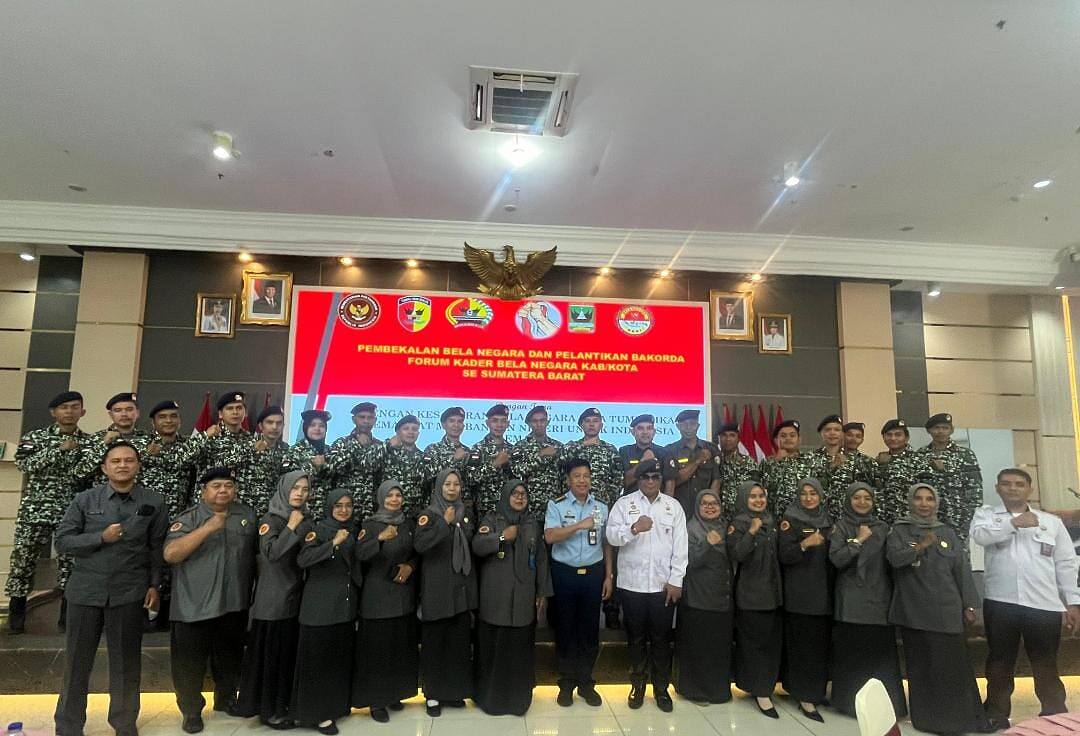 Bakorwil FKBN Sumbar, Diklat Bela Negara dan Pelantikan Bakorda FKBN 8 Kabupaten Kota