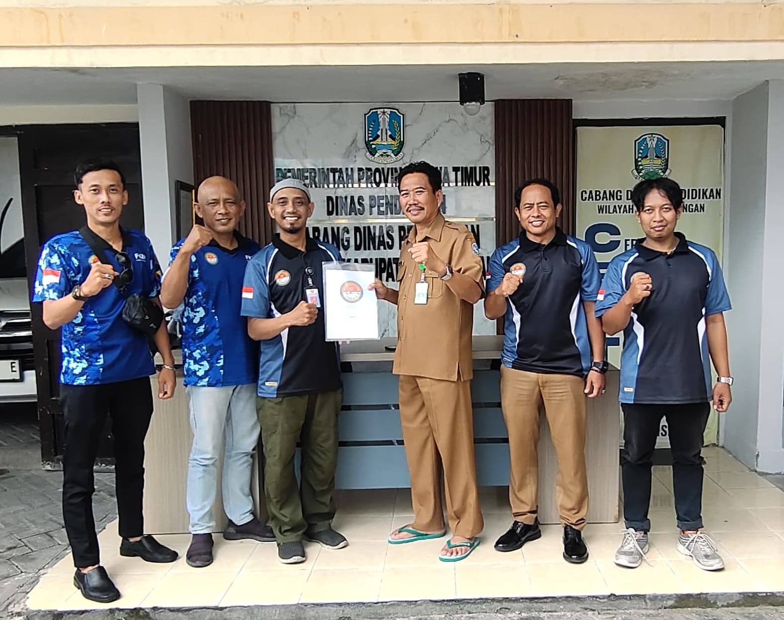 FKBN Kabupaten Lamongan Audiensi dengan Cabang Dinas Pendidikan Provinsi Jawa Timur