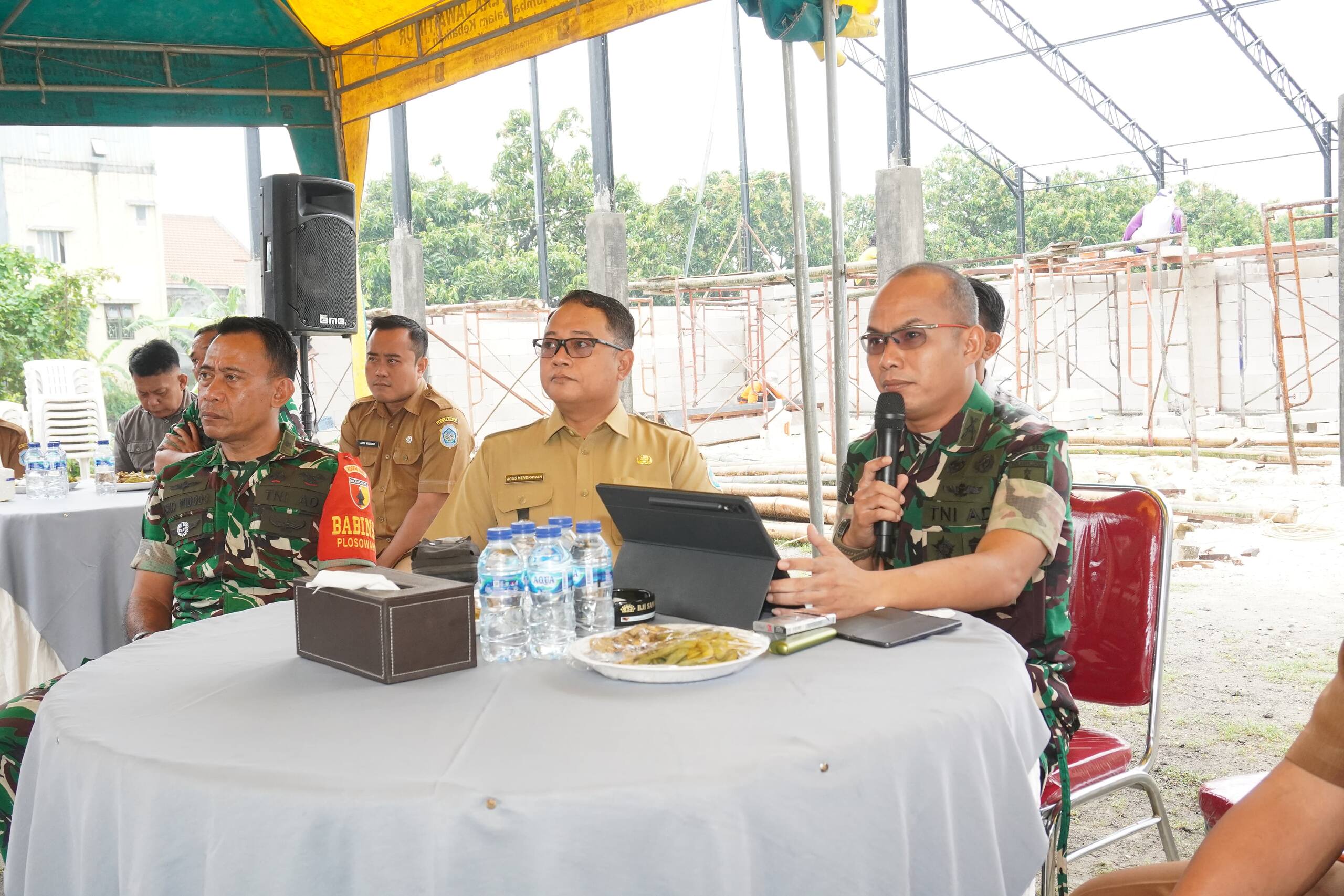 Dandim 0812 Lamongan Paparkan Progres 51% Kesiapan Koperasi Merah Putih kepada Wakil Panglima TNI