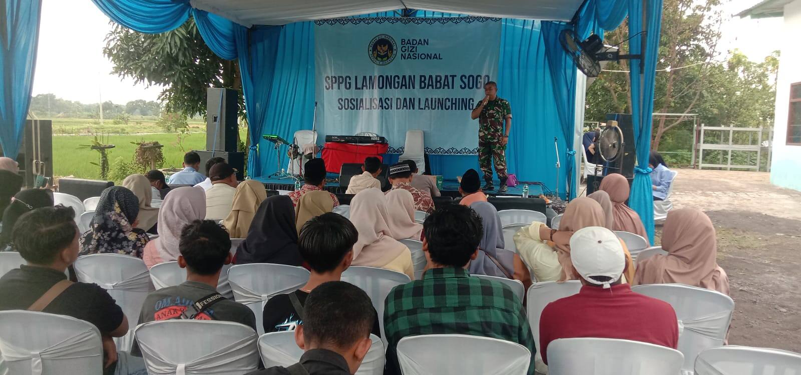 Sinergi TNI-Polri dan Forkopimcam Babat Luncurkan Program Makan Bergizi Gratis di SPPG Sogo