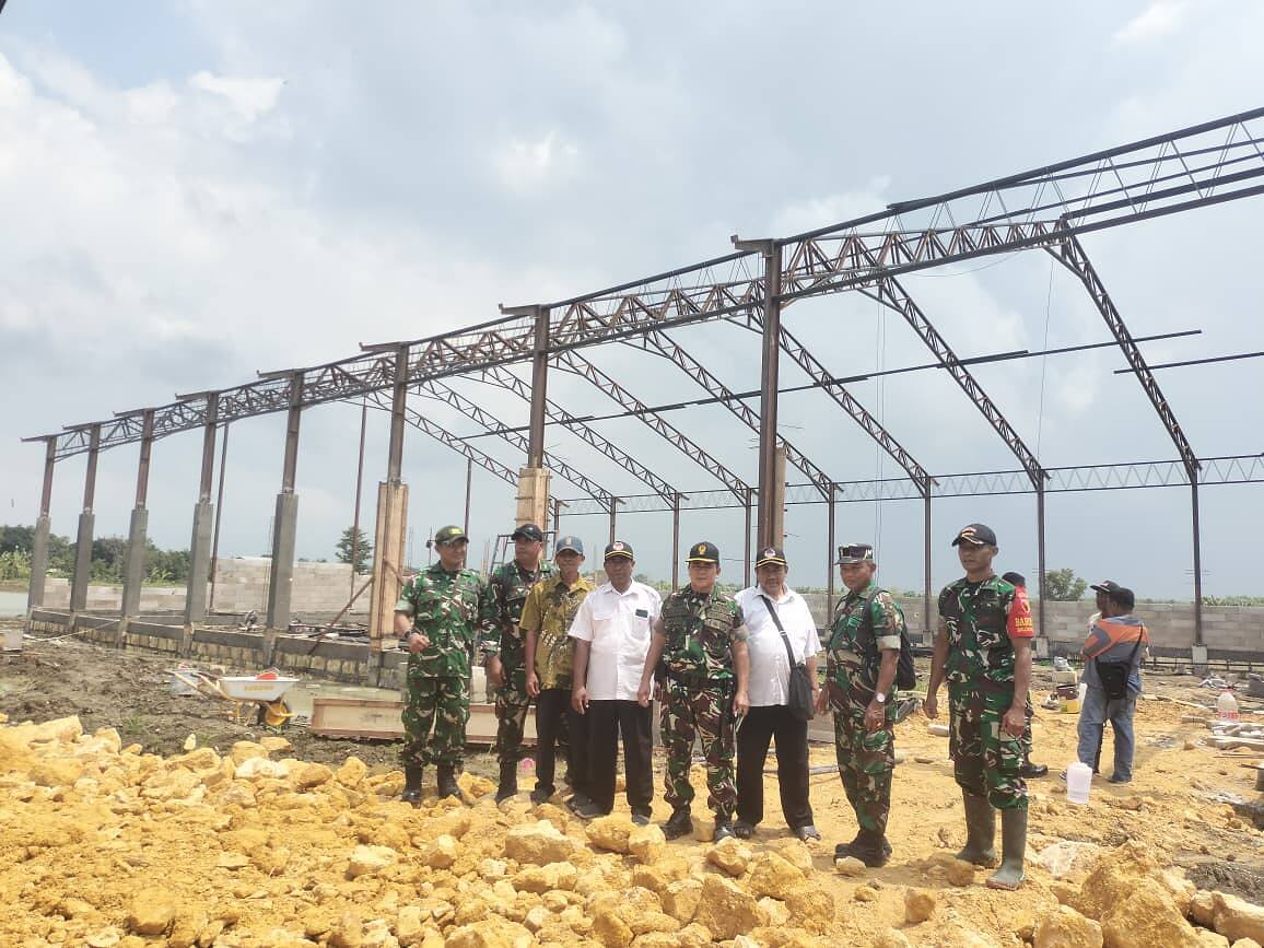 Akselerasi Percepatan Pembangunan, Tim Wasev Korem 082/CPYJ Tinjau Pembangunan KDKMP di Wilayah Kodim 0812/Lamongan