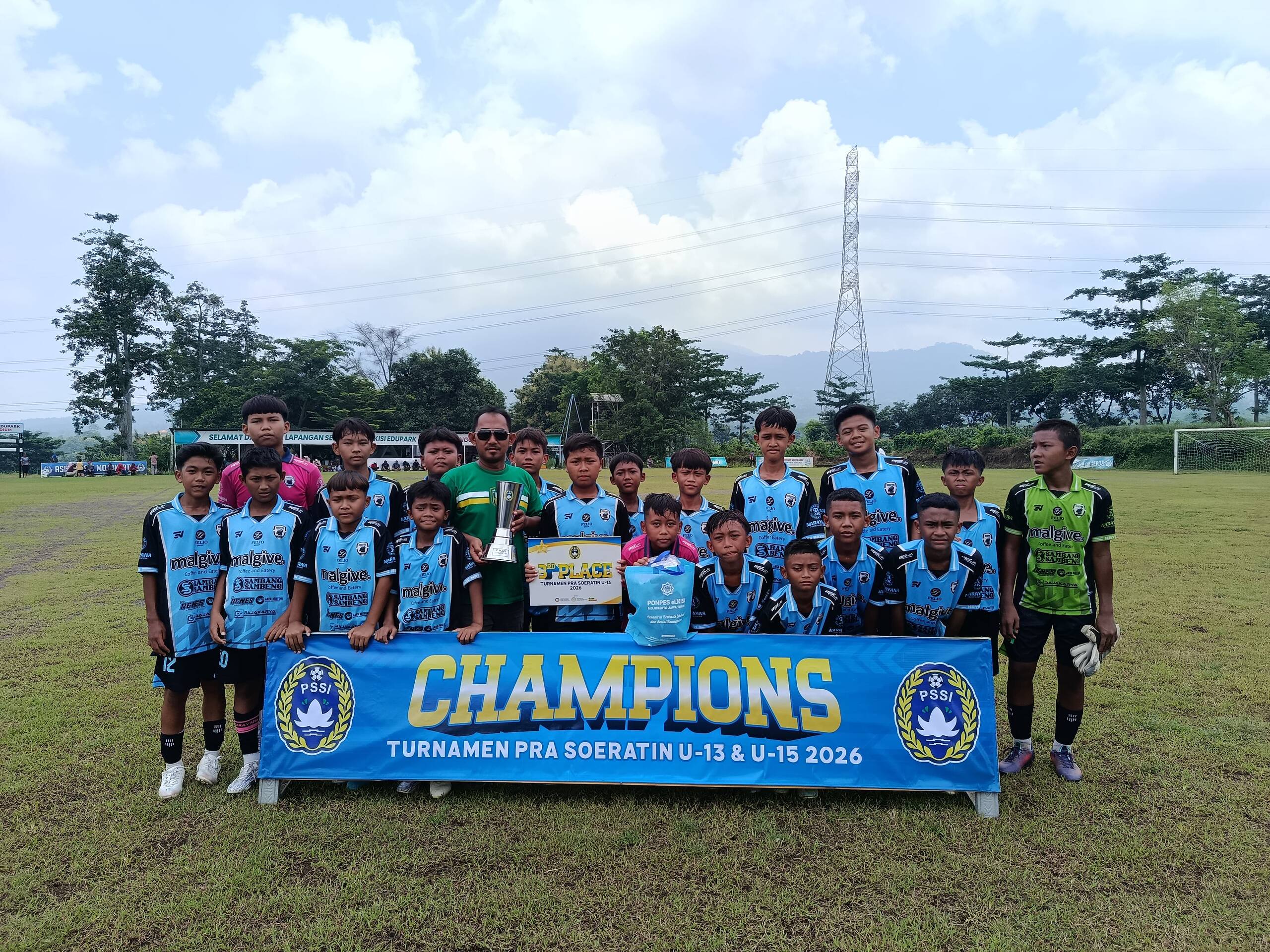 Narayana FC Lamongan U-13 Raih Juara 3 Pra Piala Soeratin 2026 Usai Tundukkan Elkisi Mojokerto 3-0