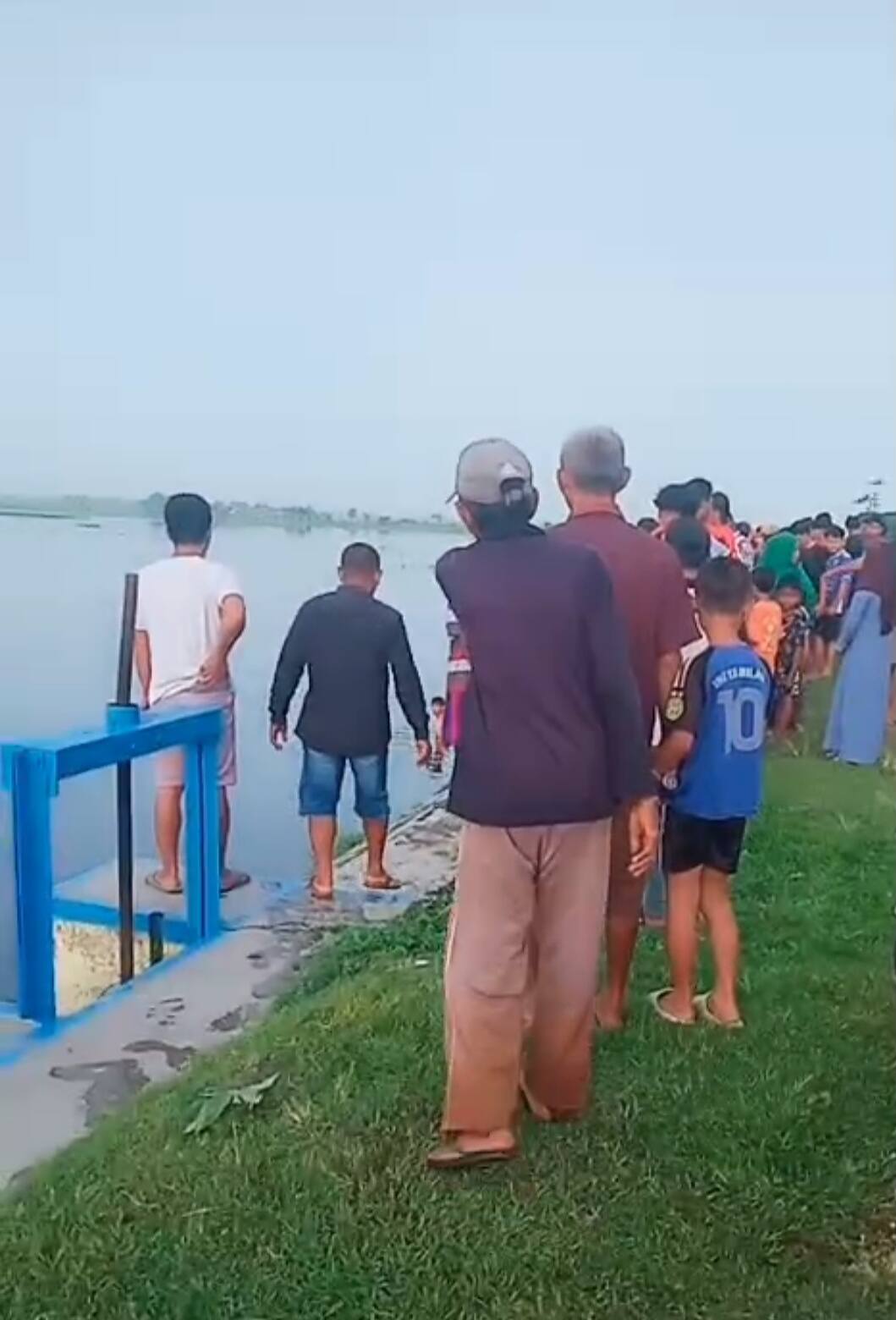 Bermain di Waduk Berujung Duka, Tiga Bocah di Menongo Sukodadi Lamongan Tewas Tenggelam