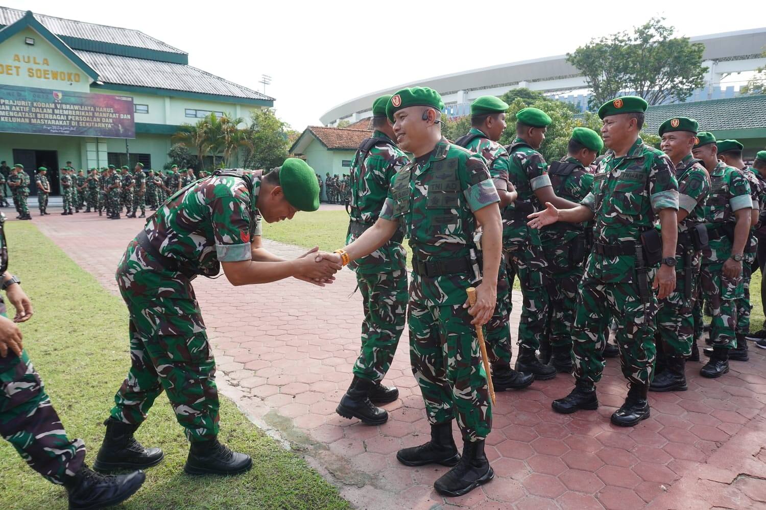 Usai Libur Idul Fitri 1447 H, Dandim 0812/Lamongan Gelar Apel Pengecekan Personel