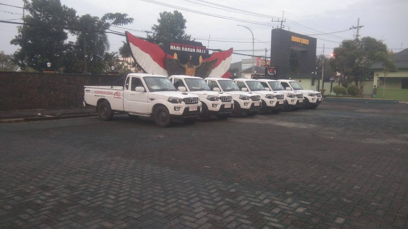 Kodim 0812/Lamongan Terima Tambahan 55 Unit Mobil Pick-up Operasional 4×4 dari PT Agrinas Pangan Nusantara (Persero)