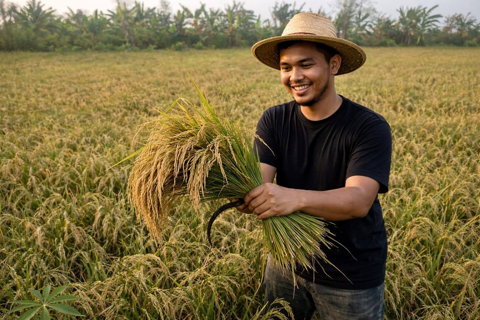 Petani Milenial Sukodadi Sukses Terapkan Pertanian Organik Perdana, Hasil Panen Meningkat.