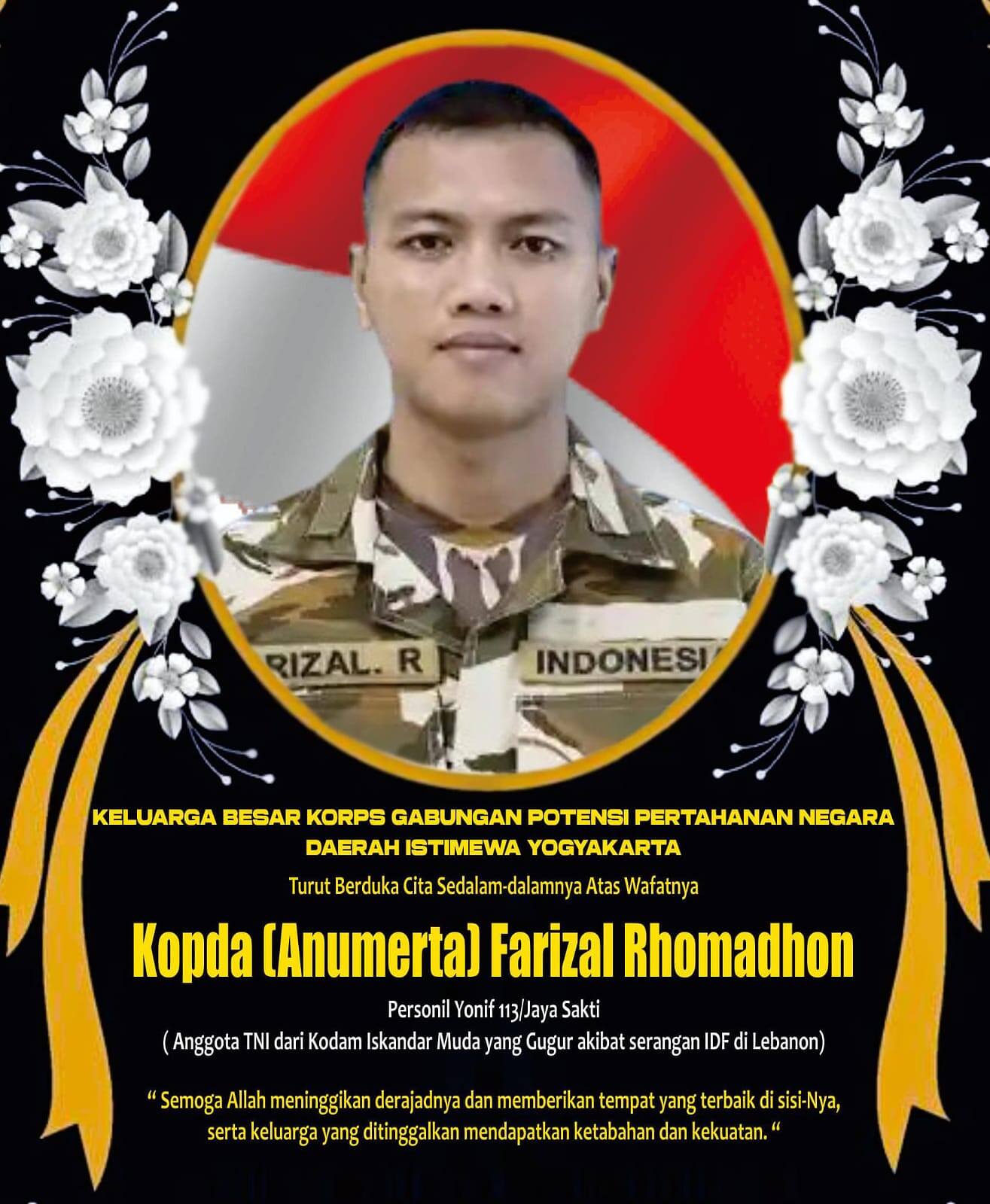 IDF Bombardir Wilayah UNIFIL, Prajurit TNI Jadi Korban