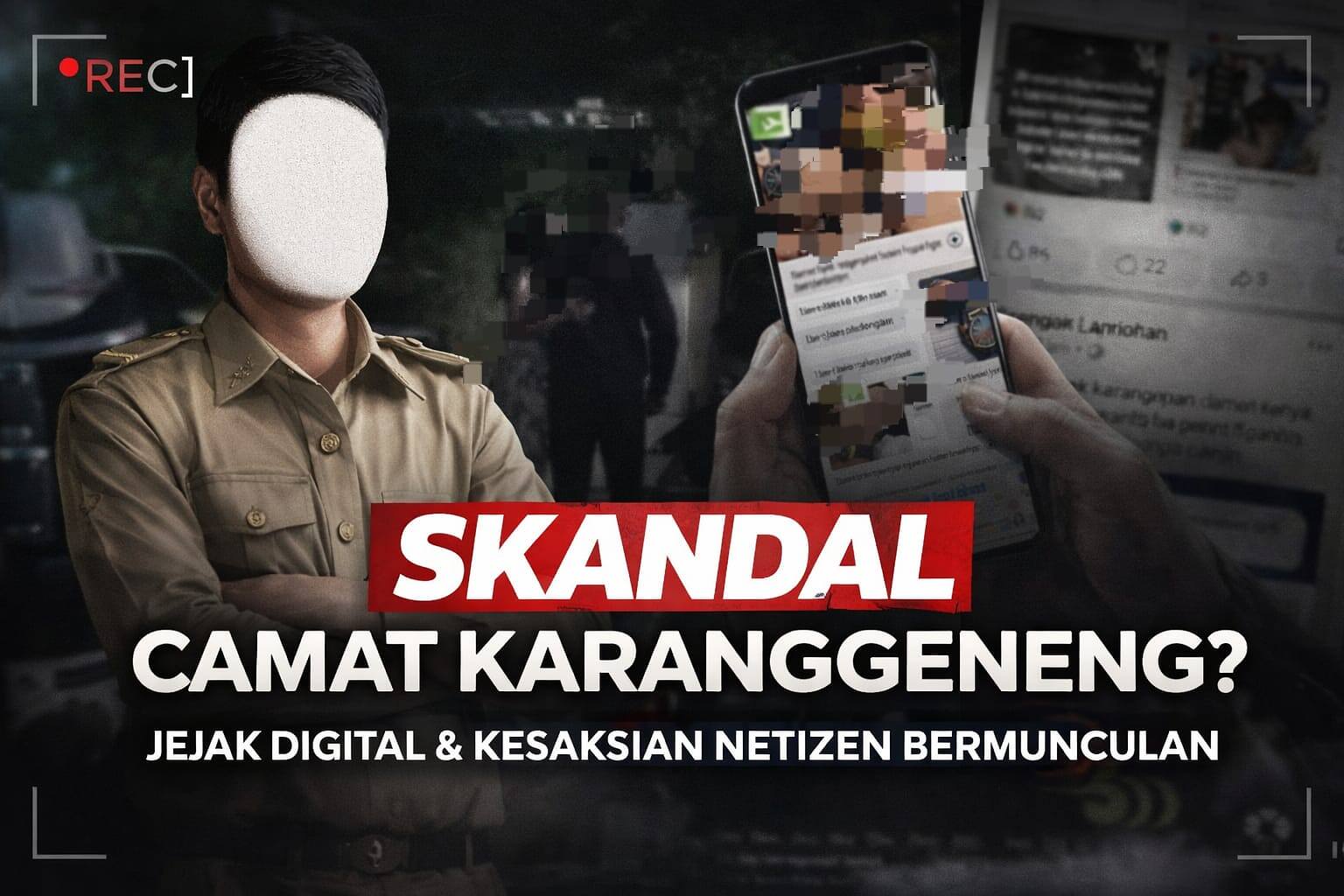 Dugaan Skandal Oknum Camat Karanggeneng Menguat, Jejak Digital dan Kesaksian Netizen Bermunculan.
