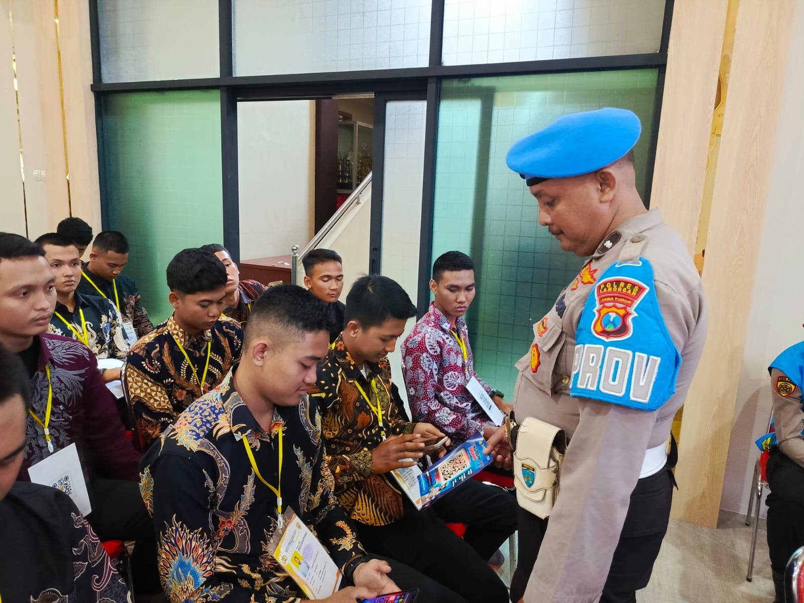 Perkuat Integritas dan Transparansi, Sipropam Polres Lamongan Sosialisasikan QR Barcode Yanduan kepada Casis Polri T.A 2026