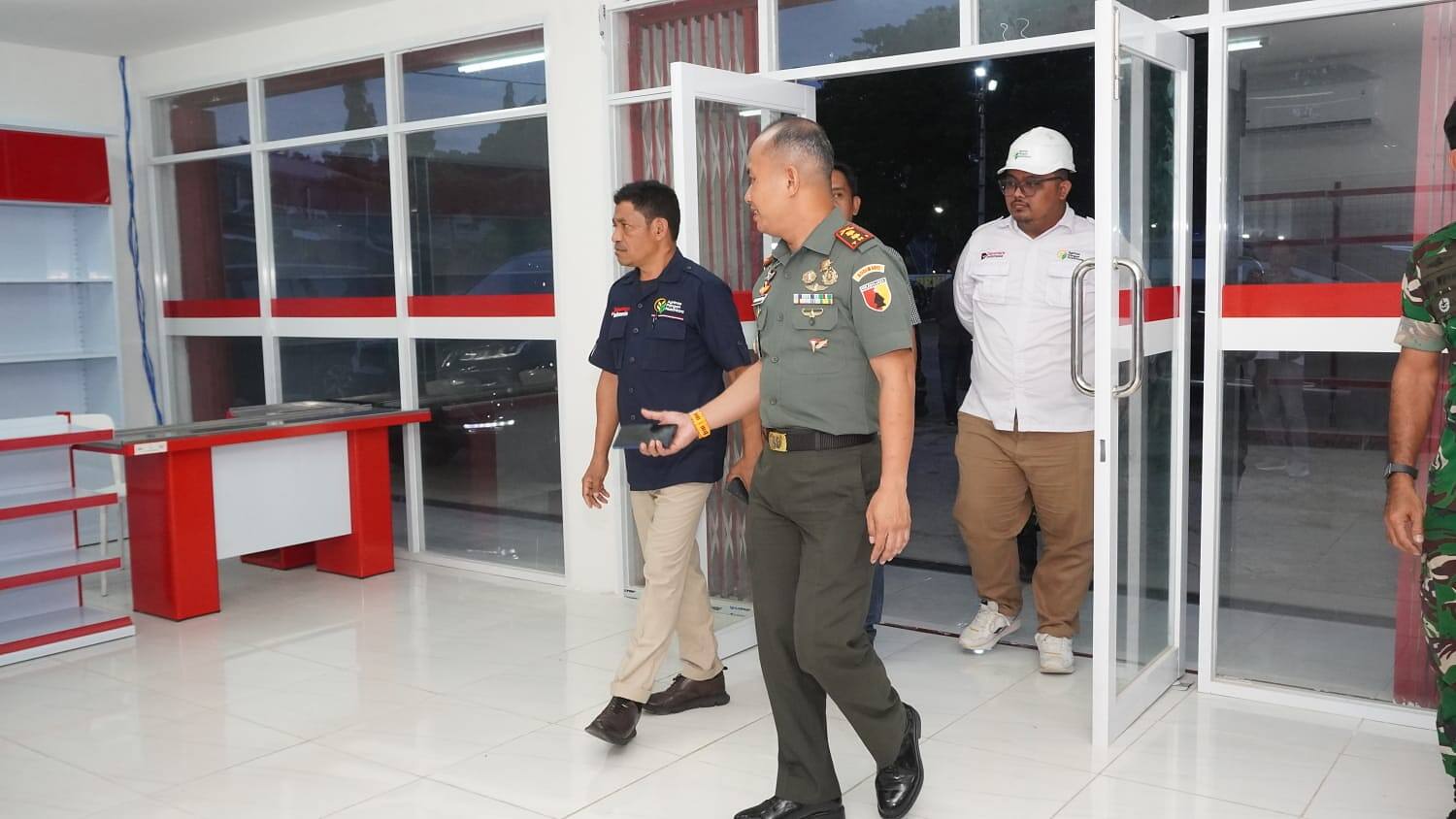 Pastikan Kesiapan KDKMP, Dandim 0812/Lamongan Kawal Peninjauan Tim PT Agrinas Nusantara