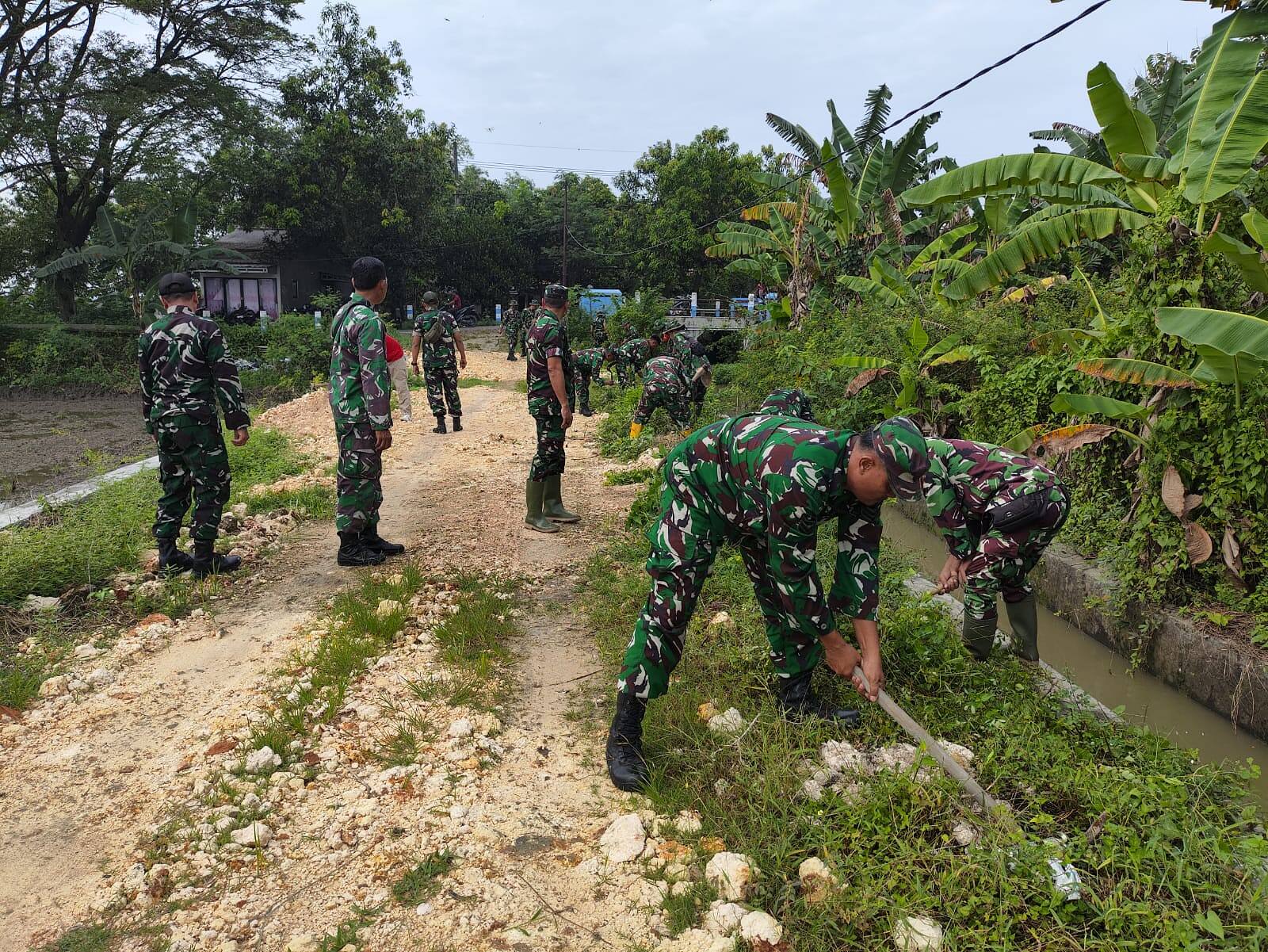Koramil 0812/12 Kedungpring Dorong Gerakan Tanam Pohon di Mekanderejo