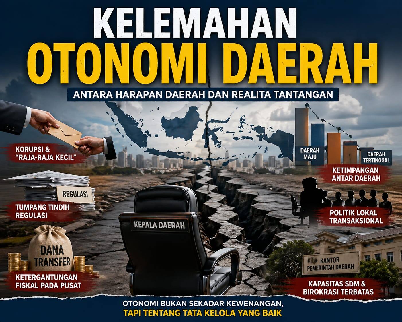 Otonomi Daerah 2026: Antara Harapan Desentralisasi dan Realitas di Lamongan