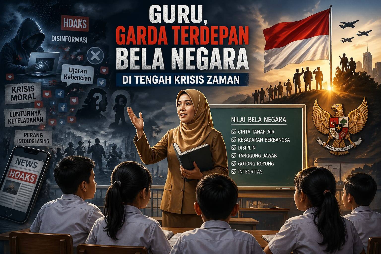 Ancaman Era Digital: Guru Didesak Perkuat Pendidikan Bela Negara