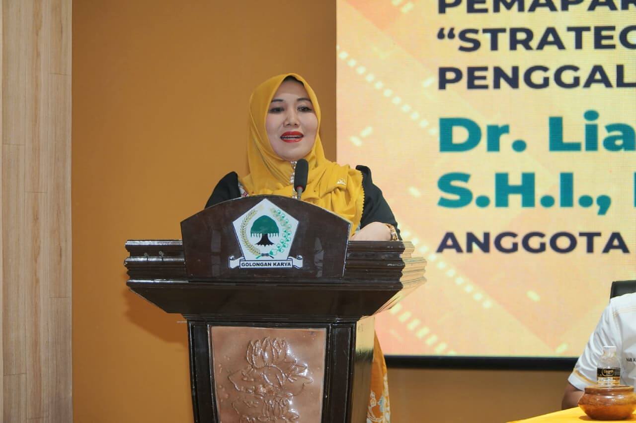 Sentuhan Seni dalam Politik, Ning Lia Istifhama Jadi Magnet Gen Z di Golkar Jatim