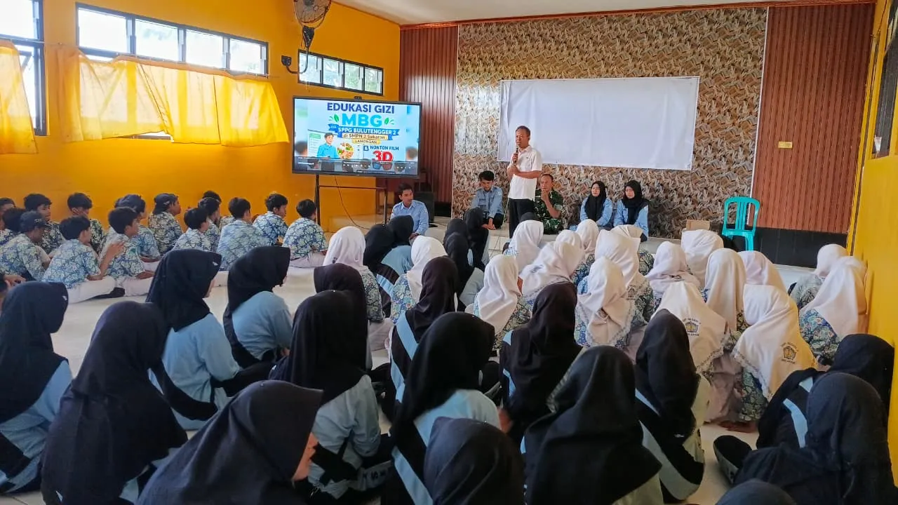 SPPG Bulutengger 2 Luncurkan Edukasi Gizi MBG, Siswa Antusias Ikuti Kegiatan
