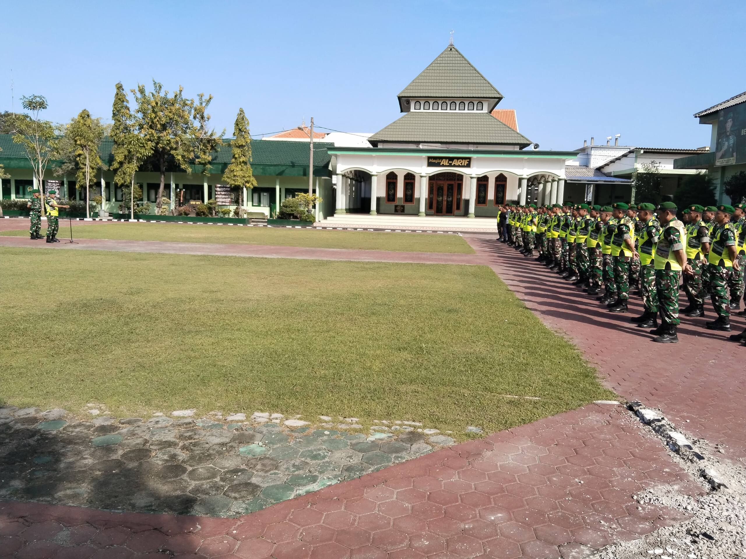 Hadapi Hari Buruh, Kodim 0812/Lamongan Perkuat Pengamanan